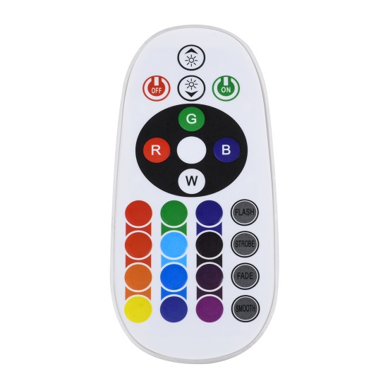 70625 RGB Controller με Ασύρματο Χειριστήριο IR - Μεταλλάκτης Τροφοδοσίας AC/DC 230V Αδιάβροχος IP65 για OVALE 120° Degree Neon Flex LED RGB 4 Pin Max 1500W - Έως 100 Μέτρα 70625 RGB Controller με Ασύρματο Χειριστήριο IR - Μεταλλάκτης Τροφοδοσίας AC/DC 230V Αδιάβροχος IP65 για OVALE 120° Degree Neon Flex LED RGB 4 Pin Max 1500W - Έως 100 Μέτρα