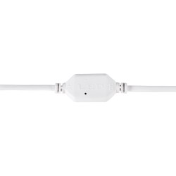 LIGHTUBE 70652 Μεταλλάκτης Τροφοδοσίας για έως 100 Μέτρα Μονόχρωμο Φωτοσωλήνα LED 2500W από AC 220-240V σε DC 220-240V Αδιάβροχο IP65 Dimmable - Μ40.5 x Π2.5 x Υ1.5cm - 2 Χρόνια Εγγύηση