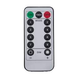 70666 Controller Αδιάβροχος IP44 AC/DC 230V με Ασύρματο Χειριστήριο RF για έως 100 μέτρα Μονόχρωμου Φωτοσωλήνα LED Μ9 x Π5 x Υ3cm - 2 Χρόνια Εγγύηση