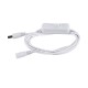 70681 Καλώδιο Διακόπτης ON/OFF DC 12-24V 180cm από Jack Male 2.1x5.5mm σε Female 2.1x5.5mm Λευκό L185 x W1.9 x H1.5cm 70681 Καλώδιο Διακόπτης ON/OFF DC 12-24V 180cm από Jack Male 2.1x5.5mm σε Female 2.1x5.5mm Λευκό L185 x W1.9 x H1.5cm