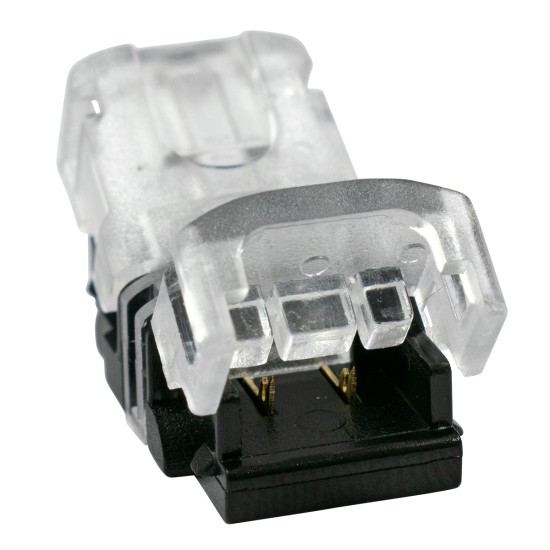 70714 Ταχυσύνδεσμος Ένωσης IP20 - Strip To Cable Connector για Ένωση 1 x Μονόχρωμης Ταινίας LED Πλάτους 8mm με 1 x Καλώδιο Τροφοδοσίας