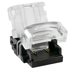 STRIPART 70720 Ενωτικός Ταχυσύνδεσμος για Μονόχρωμη Ταινία LED 2Pin 10mm σε Καλώδιο Τροφοδοσίας 2Pin Αδιάβροχο IP65 - Μ1.5 x Π2.4 x Υ0.8cm