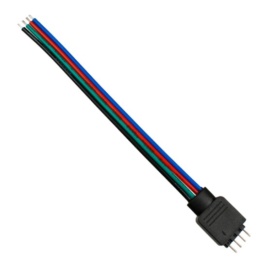 70725 RGB Connector με καλώδιο 4 PIN