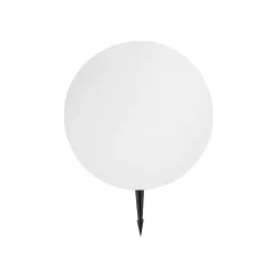 GARDENGLOW 71475 Μοντέρνο Φωτιστικό Κήπου Μπάλα με IR Ασύρματο Χειριστήριο LED 5W 400lm 360° DC 5V με USB-C με Ενσωματωμένο Φωτοβολταϊκό Panel 6V 1.5W & Επαναφορτιζόμενη Μπαταρία Li-ion 3.7V 3x18650 1800mAh Αδιάβροχο IP54 Πολύχρωμο RGBW Dimmable - San