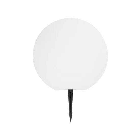 GARDENGLOW 71475 Μοντέρνο Φωτιστικό Κήπου Μπάλα με IR Ασύρματο Χειριστήριο LED 5W 400lm 360° DC 5V με USB-C με Ενσωματωμένο Φωτοβολταϊκό Panel 6V 1.5W & Επαναφορτιζόμενη Μπαταρία Li-ion 3.7V 3x18650 1800mAh Αδιάβροχο IP54 Πολύχρωμο RGBW Dimmable - San