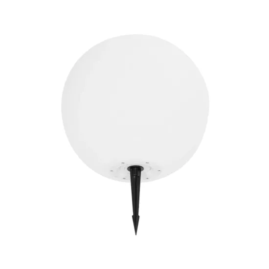 GARDENGLOW 71475 Μοντέρνο Φωτιστικό Κήπου Μπάλα με IR Ασύρματο Χειριστήριο LED 5W 400lm 360° DC 5V με USB-C με Ενσωματωμένο Φωτοβολταϊκό Panel 6V 1.5W & Επαναφορτιζόμενη Μπαταρία Li-ion 3.7V 3x18650 1800mAh Αδιάβροχο IP54 Πολύχρωμο RGBW Dimmable - San