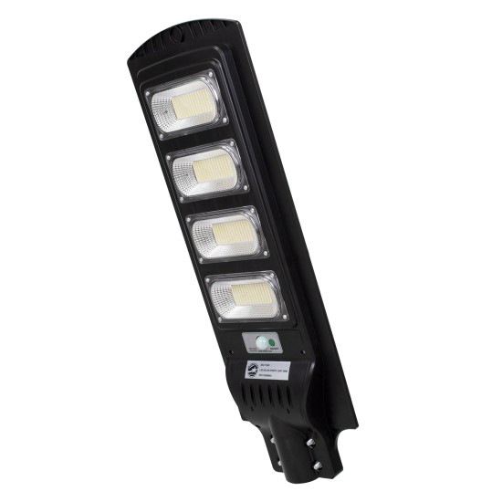 71553 Αυτόνομο Ηλιακό Φωτιστικό Δρόμου Street Light LED SMD 200W 16000lm με Ενσωματωμένη Μπαταρία Li-ion 12000mAh - Φωτοβολταϊκό Πάνελ με Αισθητήρα Ημέρας-Νύχτας PIR Αισθητήρα Κίνησης Αδιάβροχο IP65 Ψυχρό Λευκό 6000K 71553 Αυτόνομο Ηλιακό Φωτιστικό Δρόμου Street Light LED SMD 200W 16000lm με Ενσωματωμένη Μπαταρία Li-ion 12000mAh - Φωτοβολταϊκό Πάνελ με Αισθητήρα Ημέρας-Νύχτας PIR Αισθητήρα Κίνησης Αδιάβροχο IP65 Ψυχρό Λευκό 6000K