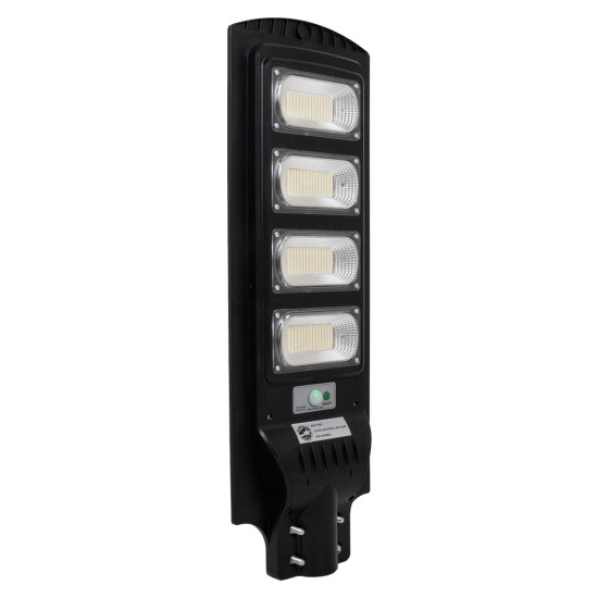 71553 Αυτόνομο Ηλιακό Φωτιστικό Δρόμου Street Light LED SMD 200W 16000lm με Ενσωματωμένη Μπαταρία Li-ion 12000mAh - Φωτοβολταϊκό Πάνελ με Αισθητήρα Ημέρας-Νύχτας PIR Αισθητήρα Κίνησης Αδιάβροχο IP65 Ψυχρό Λευκό 6000K 71553 Αυτόνομο Ηλιακό Φωτιστικό Δρόμου Street Light LED SMD 200W 16000lm με Ενσωματωμένη Μπαταρία Li-ion 12000mAh - Φωτοβολταϊκό Πάνελ με Αισθητήρα Ημέρας-Νύχτας PIR Αισθητήρα Κίνησης Αδιάβροχο IP65 Ψυχρό Λευκό 6000K