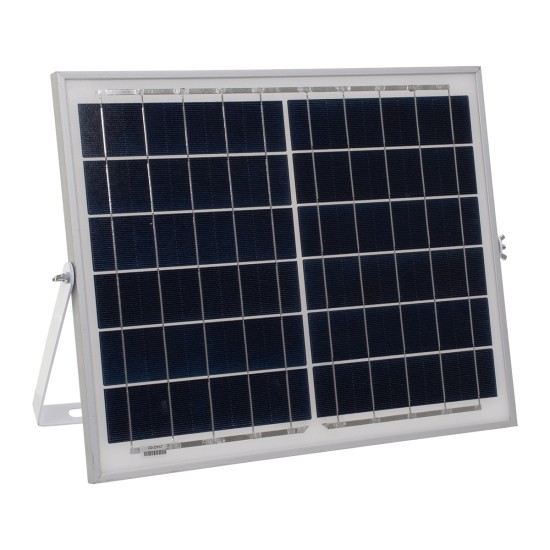 HERMES 71555 Αυτόνομος Ηλιακός Προβολέας LED SMD 40W 3200lm με Ενσωματωμένη Μπαταρία 5000mAh - Φωτοβολταϊκό Πάνελ με Αισθητήρα Ημέρας-Νύχτας και Ασύρματο Χειριστήριο RF 2.4Ghz Αδιάβροχος IP66 Ψυχρό Λευκό 6000K - 3 Χρόνια Εγγύηση HERMES 71555 Αυτόνομος Ηλιακός Προβολέας LED SMD 40W 3200lm με Ενσωματωμένη Μπαταρία 5000mAh - Φωτοβολταϊκό Πάνελ με Αισθητήρα Ημέρας-Νύχτας και Ασύρματο Χειριστήριο RF 2.4Ghz Αδιάβροχος IP66 Ψυχρό Λευκό 6000K - 3 Χρόνια Εγγύηση