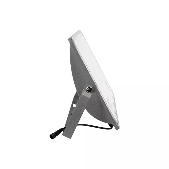 LUMOVOX 73069 Προβολέας LED 300W 15000lm 120° DC 5V με Φωτοβολταϊκό Panel 5V 20W & Επαναφορτιζόμενη Μπαταρία Li-ion 3.2V 15000mAh Αδιάβροχο IP67 Ψυχρό Λευκό 6000K - 360 x SMD2835 Sanan Chip - Γκρι Ανθρακί - Μ37 x Π7.5 x Υ27cm - 2 Χρόνια Εγγύηση