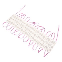 MODULOMI 73707 Module LED 1.5W 180lm 120° DC 12V Αδιάβροχο IP65 3 x SMD5730 Chip Ψυχρό Λευκό 6000K Dimmable - Μ6.9 x Π1.3 x Υ0.8cm - Πακέτο 20 Τεμαχίων - 3 Χρόνια Εγγύηση