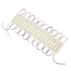  MODULOMI 73709 Module LED 1W 120lm 120° DC 12V Αδιάβροχο IP65 3 x SMD3030 Chip Ψυχρό Λευκό 6000K Dimmable - Μ4.1 x Π1.1 x Υ1.1cm - Πακέτο 20 Τεμαχίων - 3 Χρόνια Εγγύηση