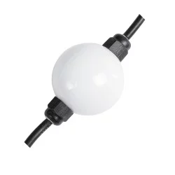 73722 Digital Pixel Addressable Facade Module Chain String with 20 Spots - Ψηφιακή Αλυσίδα - Γιρλάντα με 20 Σποτ LED SMD 3535 28W 60LED 20PIXEL SPI/TTL Protocol IC WS2811/SM16703P 1400lm 360° DC 24V Αδιάβροχο IP67 Πολύχρωμο RGB - Φ5 x Μ460cm - 3 Χρόνια Εγ