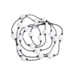 73722 Digital Pixel Addressable Facade Module Chain String with 20 Spots - Ψηφιακή Αλυσίδα - Γιρλάντα με 20 Σποτ LED SMD 3535 28W 60LED 20PIXEL SPI/TTL Protocol IC WS2811/SM16703P 1400lm 360° DC 24V Αδιάβροχο IP67 Πολύχρωμο RGB - Φ5 x Μ460cm - 3 Χρόνια Εγ