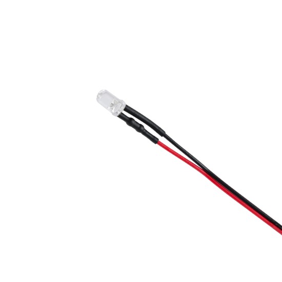 DIODE-LED 73732 Χαμηλής Ισχύος Δίοδος LED 0.3W DC 12V - Φ0.5 x Υ1cm - Κόκκινο - Dimmable - Συσκευασία 10 Τεμαχίων - 2 Χρόνια Εγγύηση