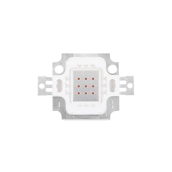 73766 Υψηλής Ισχύος LED COB BRIDGELUX 10W 500lm DC 6-8V - M2.9 x P2 x Y0.3cm - Κόκκινο - 2 Χρόνια Εγγύηση