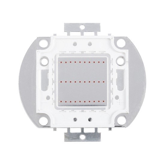 73767 Υψηλής Ισχύος LED COB BRIDGELUX 30W 1500lm DC 20-24V - Μ5.5 x Π5.2 x Υ0.4cm - Κόκκινο - 2 Χρόνια Εγγύηση