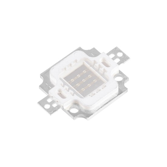 73769 Υψηλής Ισχύος LED COB BRIDGELUX 10W 500lm DC 10-12V - M2.9 x P2 x Y0.3cm - Πράσινο - 2 Χρόνια Εγγύηση