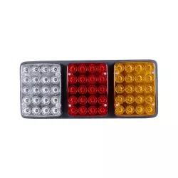 Πίσω Φανάρι Φορτηγού 60 LED 24 Volt Universal Αδιάβροχο IP66 GloboStar 75496