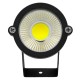 75581 Προβολάκι Κήπου Καρφωτό - Δαπέδου Bridgelux COB LED 10W 1200lm 35° DC 12-24V Αδιάβροχο IP67 Ψυχρό Λευκό 6000K Dimmable