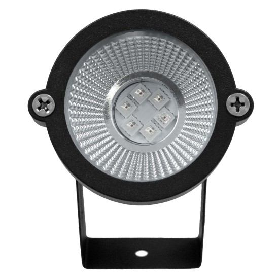 75588 Προβολάκι Κήπου Καρφωτό - Δαπέδου Epistar 5050 SMD LED 10W 1000lm 35° DC 24V με Ασύρματο Χειριστήριο 2.4Ghz Αδιάβροχο IP67 Πολύχρωμο RGB Dimmable