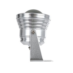 TREECOBINI 75591 Φωτιστικό Σποτ για Φυτά - Δέντρα LED 10W 900lm 35° DC 12V Αδιάβροχο IP65 Θερμό Λευκό 2700K Dimmable - Bridgelux COB Chip - Νίκελ Βούρτσας - Μ7 x 10.5 x Υ8.5cm - 2 Χρόνια Εγγύηση