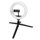 75800 Professional Digital Ring Light Φ20cm LED SMD 20W 2000lm 180° DC 5V με Καλώδιο Τροφοδοσίας USB - Ενσωματωμένο Χειριστήριο Εναλλαγής Χρωμάτων & 1 Βάση Τηλεφώνου - Πολύχρωμο RGBW+WW Dimmable 75800 Professional Digital Ring Light Φ20cm LED SMD 20W 2000lm 180° DC 5V με Καλώδιο Τροφοδοσίας USB - Ενσωματωμένο Χειριστήριο Εναλλαγής Χρωμάτων & 1 Βάση Τηλεφώνου - Πολύχρωμο RGBW+WW Dimmable