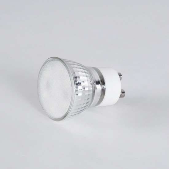 76006 Σποτ LED GU10 MR11 4W 400lm 120° AC 220-240V με Λευκό Γαλακτερό Γυαλί Ψυχρό Λευκό 6000K - 2 Χρόνια Εγγύηση