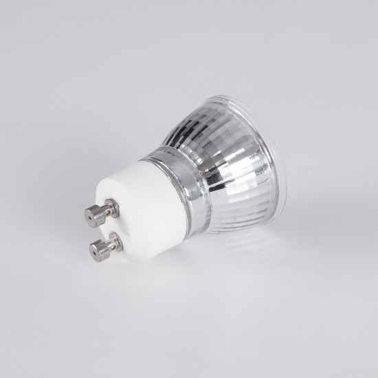 76007 Σποτ LED GU10 MR11 4W 380lm 120° AC 85-265V με Λευκό Γαλακτερό Γυαλί Φυσικό Λευκό 4500K - 2 Χρόνια Εγγύηση