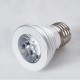 76066 Σποτ LED E27 MR16 3W 200lm 90° AC 220-240V IP20 Φ5 x Υ8.5cm - Εναλλαγή Φωτισμού μέσω Τηλεχειριστηρίου RGB - Dimmable - 2 Χρόνια Εγγύηση