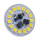 76108 Λάμπα G4 LED SMD 2835 3W 330lm 120° DC 12-24V Back Pin Φυσικό Λευκό 4500K Dimmable