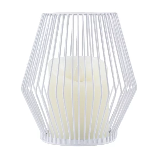 CANDLE 76488 Διακοσμητικό Realistic Κερί με LED Εφέ Κινούμενης Φλόγας - Μπαταρίας 2 x AA (Δεν Συμπεριλαμβάνονται) & Ασύρματο Χειριστήριο IR Θερμό Λευκό 2700K Dimmable Λευκό Φ14 x Υ16cm CANDLE 76488 Διακοσμητικό Realistic Κερί με LED Εφέ Κινούμενης Φλόγας - Μπαταρίας 2 x AA (Δεν Συμπεριλαμβάνονται) & Ασύρματο Χειριστήριο IR Θερμό Λευκό 2700K Dimmable Λευκό Φ14 x Υ16cm
