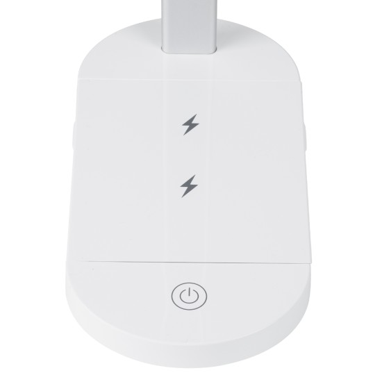 76531 Επιτραπέζιο Φωτιστικό Πορτατίφ LED 5W 500lm 180° DC 5V IP20 CCT Θερμό Λευκό 2700K - Φυσικό Λευκό 4500K - Ψυχρό Λευκό 6000K Dimmable Λευκό Αλουμίνιο - Μ25 x Π10.5 x Υ35.5cm - 2 Xρόνια Εγγύηση 76531 Επιτραπέζιο Φωτιστικό Πορτατίφ LED 5W 500lm 180° DC 5V IP20 CCT Θερμό Λευκό 2700K - Φυσικό Λευκό 4500K - Ψυχρό Λευκό 6000K Dimmable Λευκό Αλουμίνιο - Μ25 x Π10.5 x Υ35.5cm - 2 Xρόνια Εγγύηση