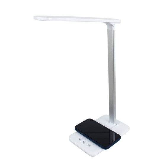 76532 Επιτραπέζιο Φωτιστικό Πορτατίφ LED 3.5W 350lm -° DC 5V IP20 CCT Θερμό Λευκό 2700K - Φυσικό Λευκό 4500K - Ψυχρό Λευκό 6000K Dimmable Λευκό Πλαστικό με Γκρι Μέταλλο - Μ27 x Π14 x Υ51cm - 2 Xρόνια Εγγύηση 76532 Επιτραπέζιο Φωτιστικό Πορτατίφ LED 3.5W 350lm -° DC 5V IP20 CCT Θερμό Λευκό 2700K - Φυσικό Λευκό 4500K - Ψυχρό Λευκό 6000K Dimmable Λευκό Πλαστικό με Γκρι Μέταλλο - Μ27 x Π14 x Υ51cm - 2 Xρόνια Εγγύηση