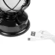 FIREWATCH 76546 Διακοσμητικό Φαναράκι LED 10W 500lm 360° Επαναφορτιζόμενο DC 5V με Μπαταρίες 2x18650 IP20 Ultra Θερμό Λευκό 1800K - Μ15 x Π11.5 x Υ23.5cm - 2 Χρόνια Εγγύηση