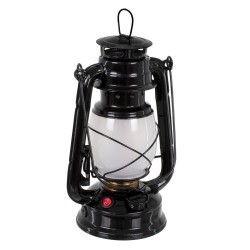 FIREWATCH 76546 Διακοσμητικό Φαναράκι LED 10W 500lm 360° Επαναφορτιζόμενο DC 5V με Μπαταρίες 2x18650 IP20 Ultra Θερμό Λευκό 1800K - Μ15 x Π11.5 x Υ23.5cm - 2 Χρόνια Εγγύηση