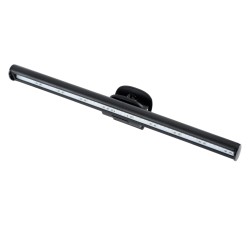 76552 E-READING LIGHT Φωτιστικό Οθόνης με Χειριστήριο LED 5W 565lm 120° DC 5V IP20 CCT Θερμό Λευκό 2700K - Φυσικό Λευκό 4500K - Ψυχρό Λευκό 6000K Dimmable Μαύρο Πλαστικό Μ26 x Π4.5 x Υ4.5cm - 2 Xρόνια Εγγύηση