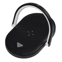 ECLIPSE 76558 Επιτραπέζιο Φωτιστικό Πορτατίφ LED 1.5W 1200lm 180° AC 220-240V IP20 Φυσικό Λευκό 4500K Dimmable Μαύρο Πλαστικό - Μ17 x Π13 x Υ10cm - 2 Xρόνια Εγγύηση