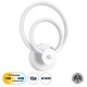 FREDDIE 61077 Φωτιστικό Τοίχου - Απλίκα Design LED CCT 15W 1800lm 300° AC 220-240V - Εναλλαγή Φωτισμού μέσω Διακόπτη On/Off All In One Ψυχρό 6000k+Φυσικό 4500k+Θερμό 2700k Μ20 x Π7.5 x Υ25cm - Λευκό FREDDIE 61077 Φωτιστικό Τοίχου - Απλίκα Design LED CCT 15W 1800lm 300° AC 220-240V - Εναλλαγή Φωτισμού μέσω Διακόπτη On/Off All In One Ψυχρό 6000k+Φυσικό 4500k+Θερμό 2700k Μ20 x Π7.5 x Υ25cm - Λευκό