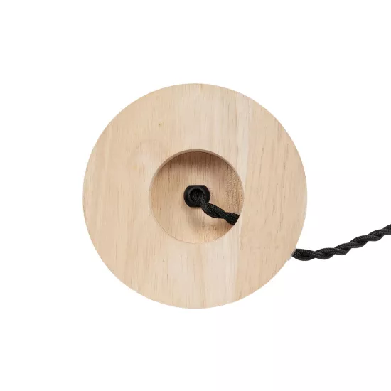 NOX 77702 Μοντέρνο Επιτραπέζιο Φωτιστικό Πορτατίφ με Ντουί 1 x E27 AC 220-240V IP20 - Μπεζ & Χρυσό - Μ12 x Π12 x Υ9cm