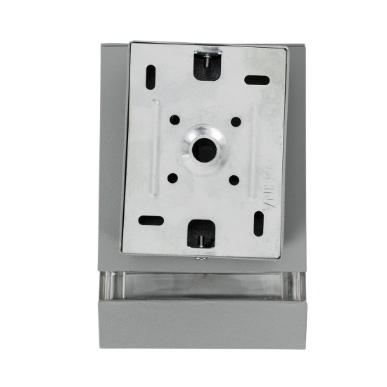 QUATRO 77894 Μοντέρνο Φωτιστικό Τοίχου - Απλίκα με Ντουί 1 x GU10 AC 220-240V Αδιάβροχο IP65 - Γκρι Ματ - Μ11 x Π10 x Υ16.5cm