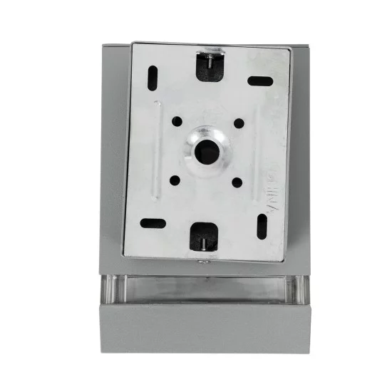 QUATRO 77894 Μοντέρνο Φωτιστικό Τοίχου - Απλίκα με Ντουί 1 x GU10 AC 220-240V Αδιάβροχο IP65 - Γκρι Ματ - Μ11 x Π10 x Υ16.5cm