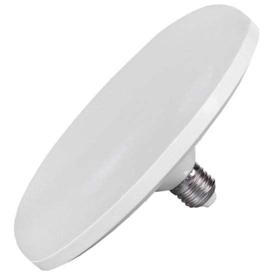 78024 Λάμπα LED E27 UFO F220 54W 230V 5000lm 180° AC 220-240V IP20 Θερμό Λευκό 3000K -M22 x Π22 x Y8cm