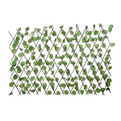 Artificial Garden NASTURTIUM 78498 Πτυσσόμενη Πέργκολα Τεχνητής Φυλλωσιάς - Κάθετος Κήπος Σύνθεση Ινδοκάρδαμο Μ110 x Π10 x Υ120cm (min) Μ310 x Π10 x Υ45cm (max)