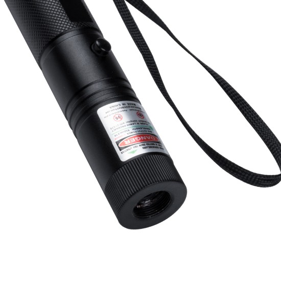 78997 Φορητό Επαναφορτιζόμενο Laser Pointer 5Mw Class 3 DOT Zoom με Extra Κεφαλή για Dot Effects με Μπαταρία 18650 Li-ion 4800mAh & Φορτιστή - Πράσινο 532nm Φ2.2 x Υ15cm 78997 Φορητό Επαναφορτιζόμενο Laser Pointer 5Mw Class 3 DOT Zoom με Extra Κεφαλή για Dot Effects με Μπαταρία 18650 Li-ion 4800mAh & Φορτιστή - Πράσινο 532nm Φ2.2 x Υ15cm