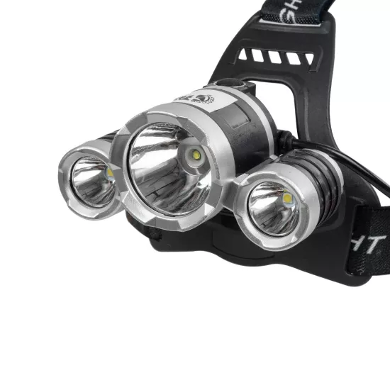 79057 Φακός Κεφαλής Επαναφορτιζόμενος LED CREE XML2-T6 Chip 30 Watt 3000lm με 2 x 18650 Μπαταρίες 6000mAh Ψυχρό Λευκό 6000K 79057 Φακός Κεφαλής Επαναφορτιζόμενος LED CREE XML2-T6 Chip 30 Watt 3000lm με 2 x 18650 Μπαταρίες 6000mAh Ψυχρό Λευκό 6000K