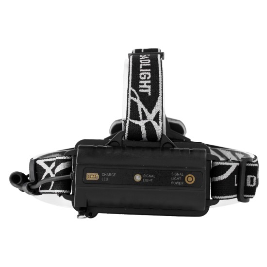 79058 Φακός Κεφαλής Επαναφορτιζόμενος LED CREE XML2-T6 Chip 50 Watt 5000lm με 2 x 18650 Μπαταρίες 5200mAh Ψυχρό Λευκό 6000K 79058 Φακός Κεφαλής Επαναφορτιζόμενος LED CREE XML2-T6 Chip 50 Watt 5000lm με 2 x 18650 Μπαταρίες 5200mAh Ψυχρό Λευκό 6000K