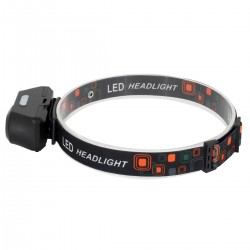 HEADLAMP 79066 Φακός Κεφαλής με Αισθητήρα Hand Swipe LED 25W 2500lm 60° DC 5V με USB-C με Επαναφορτιζόμενη Μπαταρία Li-ion 3.7V 1x18650 4800mAh Αδιάβροχο IP54 Ψυχρό Λευκό 6000K - CREE COB Chip - Μ8.5 x Π4 x Υ4cm - 2 Χρόνια Εγγύηση