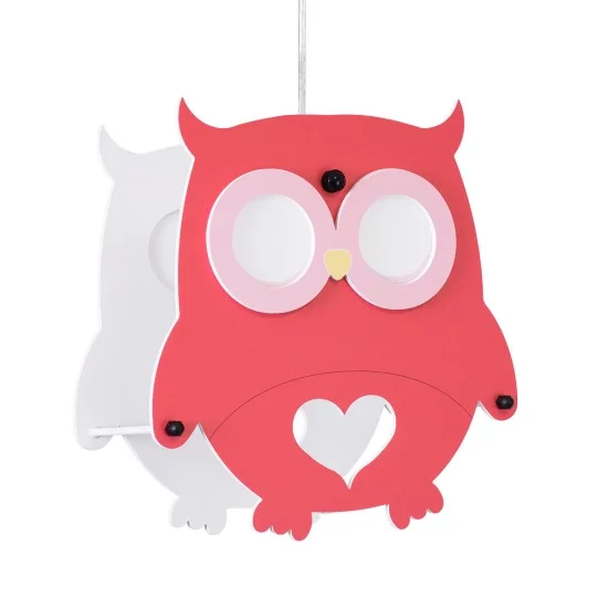 OWL 61576 Παιδικό Κρεμαστό Φωτιστικό Φιγούρα Μονόφωτο 1 x E27 IP20 Πολύχρωμο Πλαστικό - Μ29.5 x Π15.5 x Υ30.5cm OWL 61576 Παιδικό Κρεμαστό Φωτιστικό Φιγούρα Μονόφωτο 1 x E27 IP20 Πολύχρωμο Πλαστικό - Μ29.5 x Π15.5 x Υ30.5cm