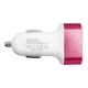 Globostar® 79504 Ροζ Φορτιστής Αυτοκινήτου DC 12-24V με 3 Εξόδους USB DC 5V Max 3.1A 20W και Καλώδιο USB σε Type-C Globostar® 79504 Ροζ Φορτιστής Αυτοκινήτου DC 12-24V με 3 Εξόδους USB DC 5V Max 3.1A 20W και Καλώδιο USB σε Type-C
